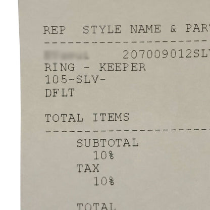 Chrome Hearts Keeper Ring Silver — view 6