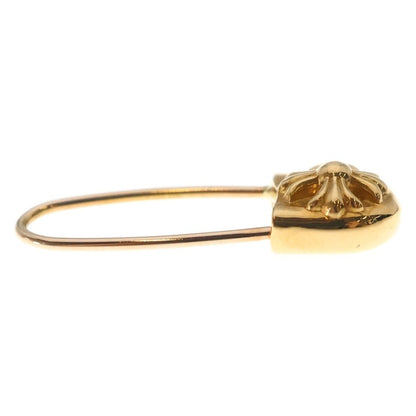 Chrome Hearts 22k ER Safety Pin Earrings Gold — view 3