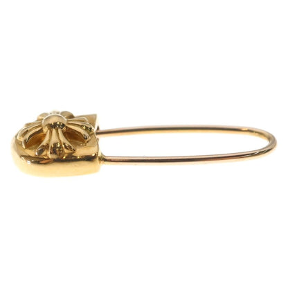Chrome Hearts 22k ER Safety Pin Earrings Gold — view 4