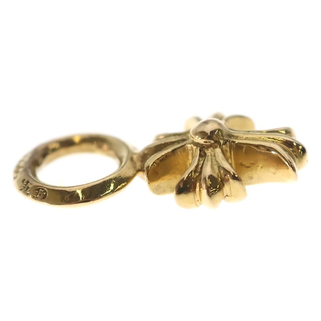 Chrome Hearts 22k Stack CH Cross Charm Gold Keychain — view 4