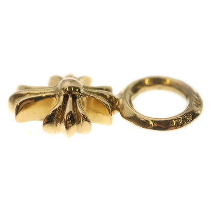 Chrome Hearts 22k Stack CH Cross Charm Gold Keychain — view 3