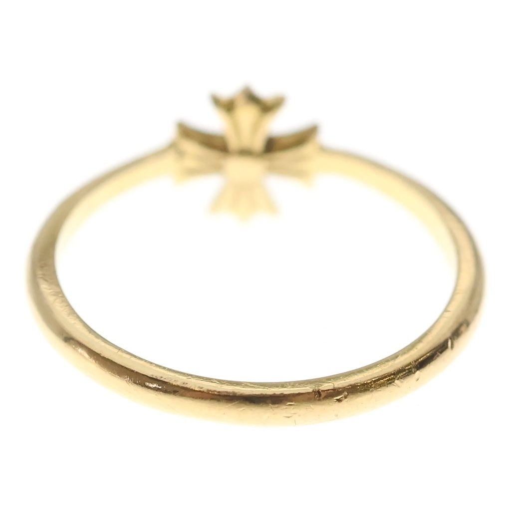 Chrome Hearts 22k Bubblegum CH Pls CH Plastic Sling Gold Ring — view 2