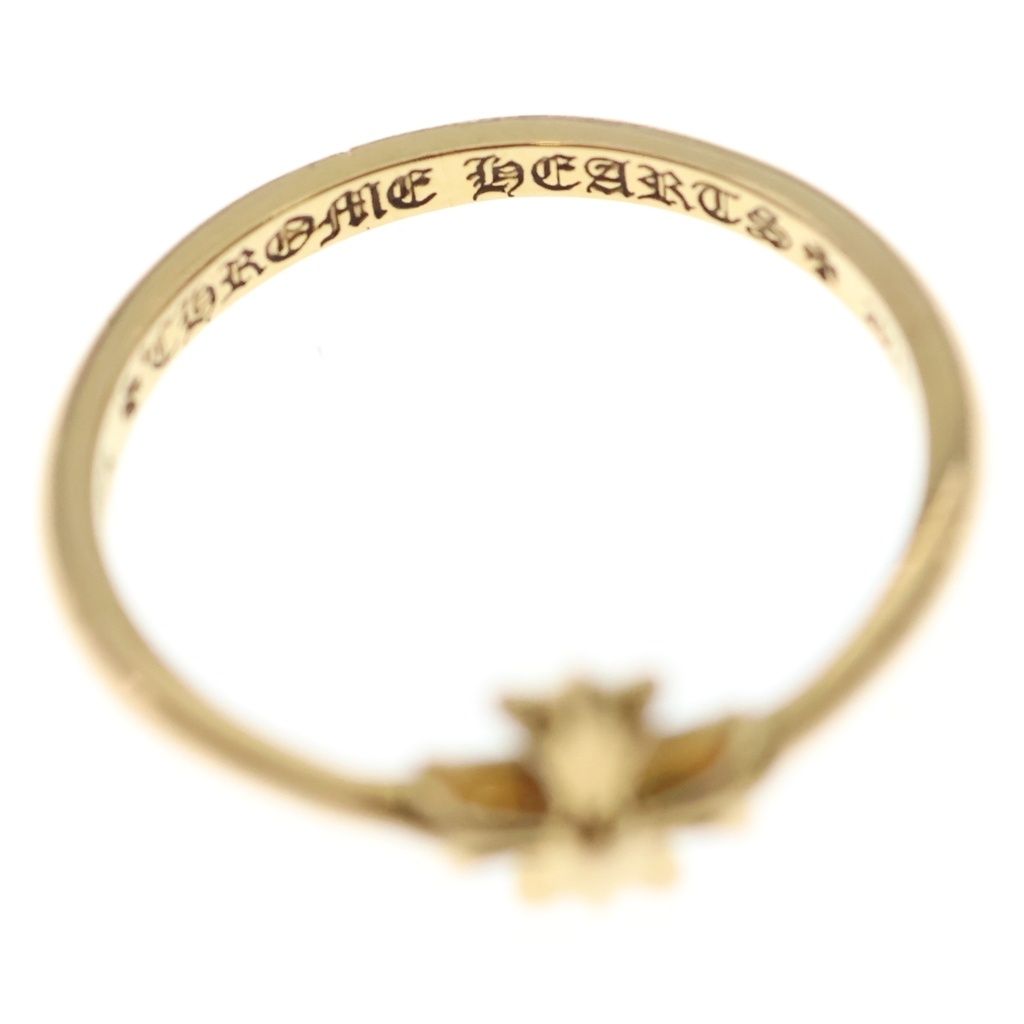 Chrome Hearts 22k Bubblegum CH Pls CH Plastic Sling Gold Ring — view 6