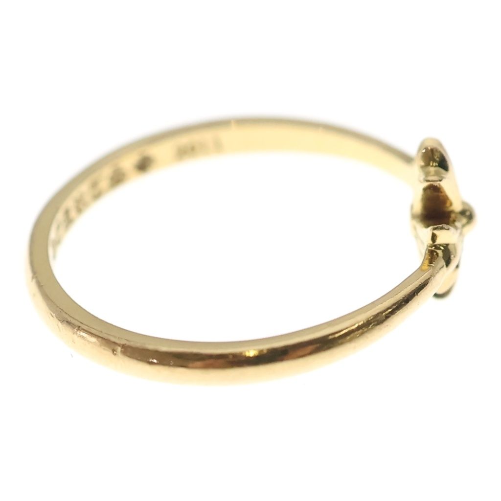 Chrome Hearts 22k Bubblegum CH Pls CH Plastic Sling Gold Ring — view 4