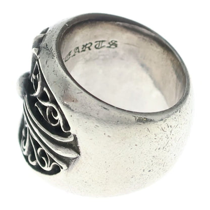 Chrome Hearts Classic Oval Cross Ring Silver — view 4