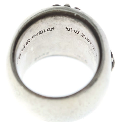 Chrome Hearts Classic Oval Cross Ring Silver — view 6