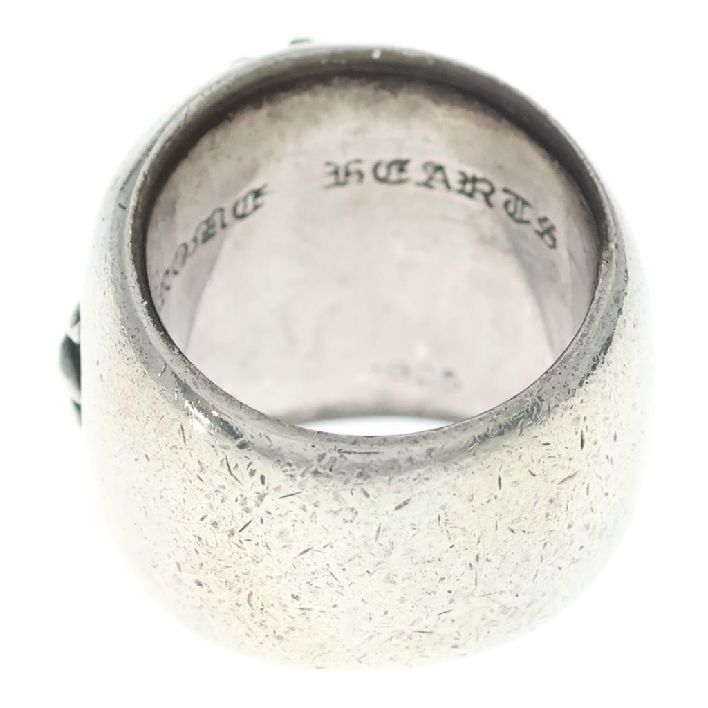 Chrome Hearts Classic Oval Cross Ring Silver — view 2