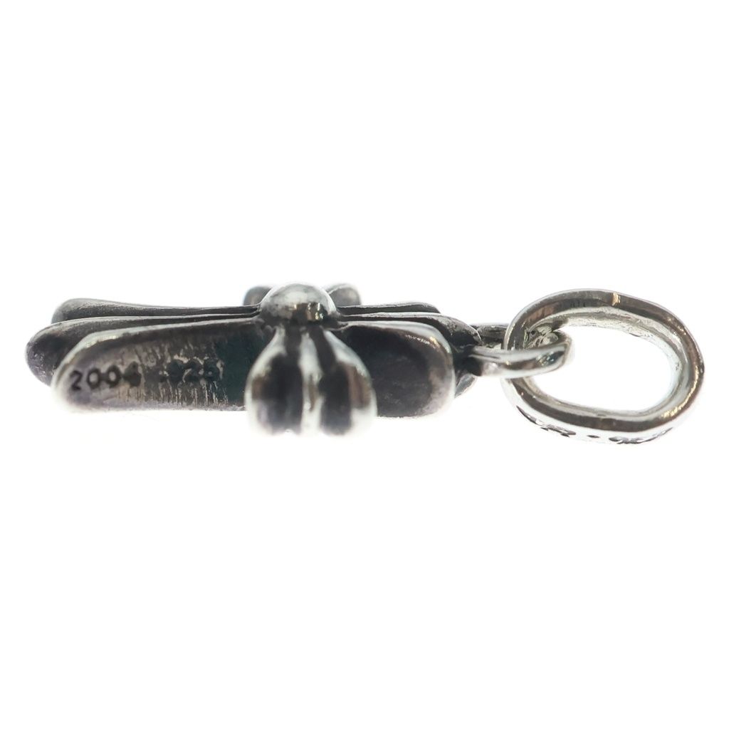 Chrome Hearts Crs Baby Fat Cross Pendant Silver — view 3