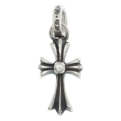 Chrome Hearts Crs Baby Fat Cross Pendant Silver — view 2