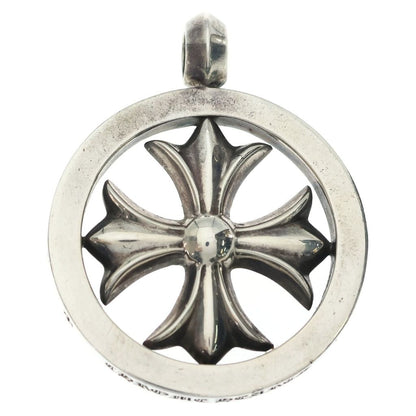 Chrome Hearts CH Plus Medalion CH Medallion Pendant Silver