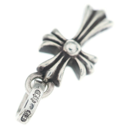 Chrome Hearts Crs Baby Fat Cross Pendant Silver — view 6