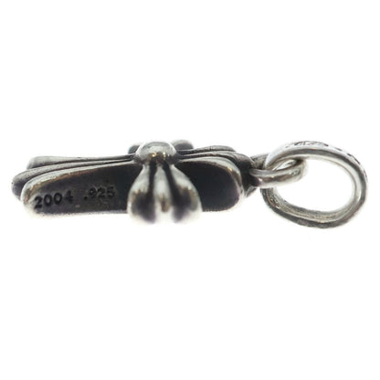 Chrome Hearts Crs Baby Fat Cross Pendant Silver — view 3