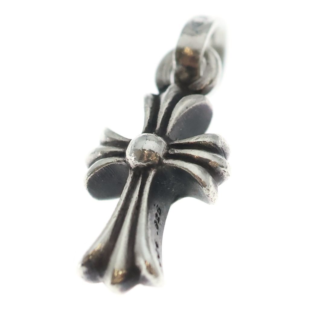 Chrome Hearts Crs Baby Fat Cross Pendant Silver — view 5