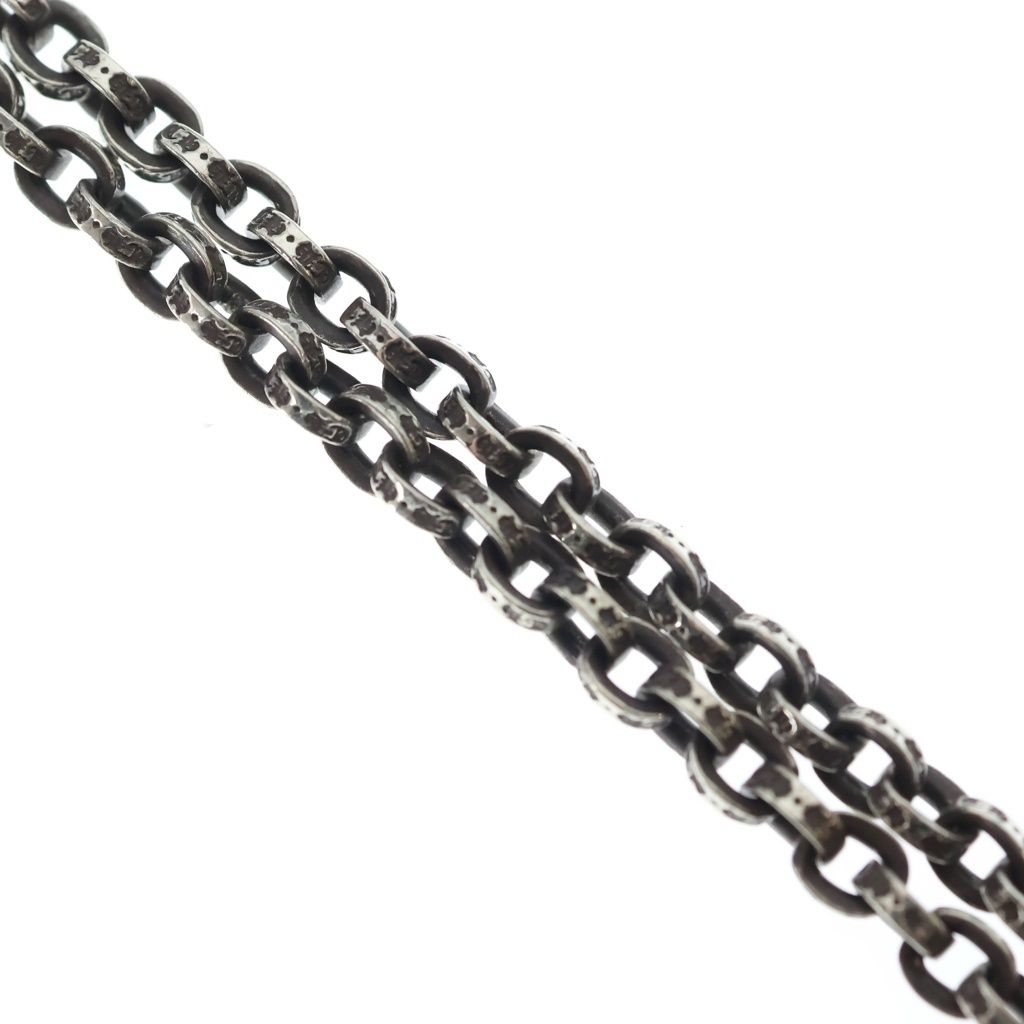 Chrome Hearts Paper Chain 20 Necklace Silver — view 3
