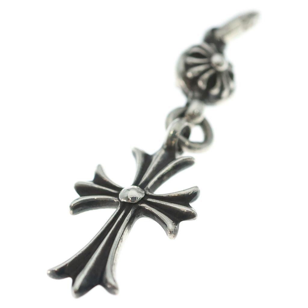 Chrome Hearts Tny CH Crs 1 Ball Tiny CH Cross Charm Pendant Silver — view 5