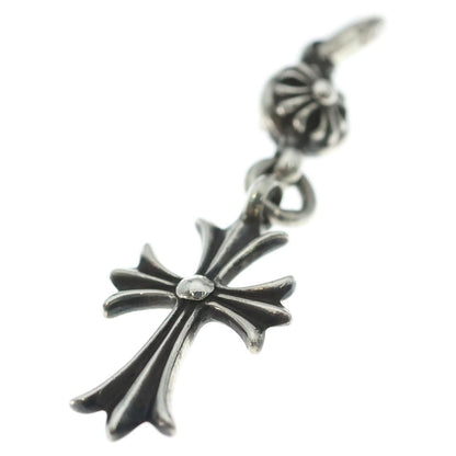 Chrome Hearts Tny CH Crs 1 Ball Tiny CH Cross Charm Pendant Silver — view 5