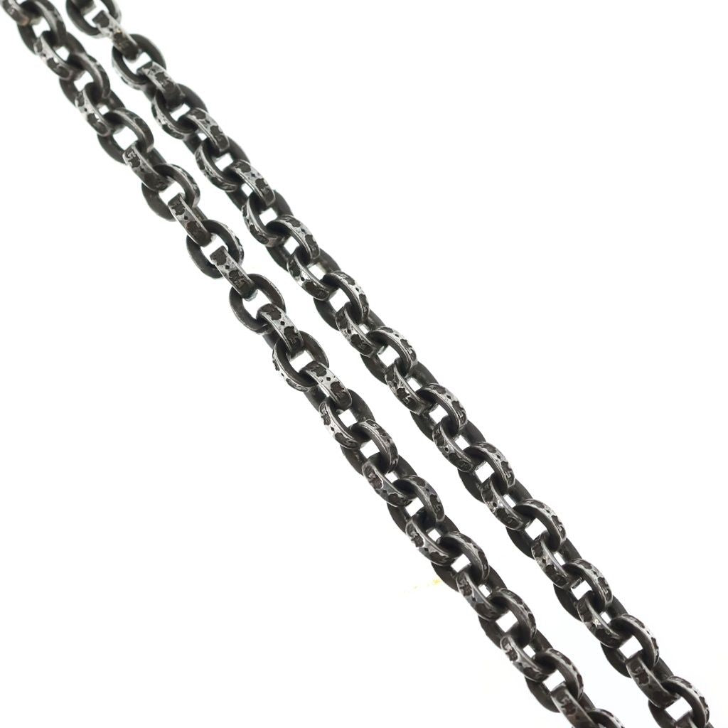 Chrome Hearts Vintage Paper Chain 18 Necklace Silver — view 3
