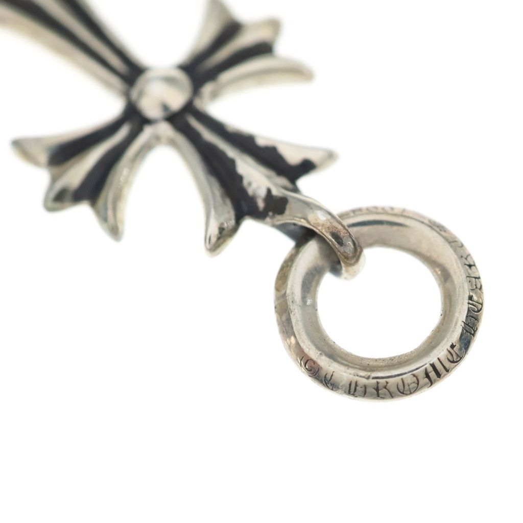 Chrome Hearts Tiny CH Cross Charm Pendant Silver — view 6