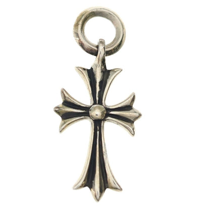 Chrome Hearts Tiny CH Cross Charm Pendant Silver