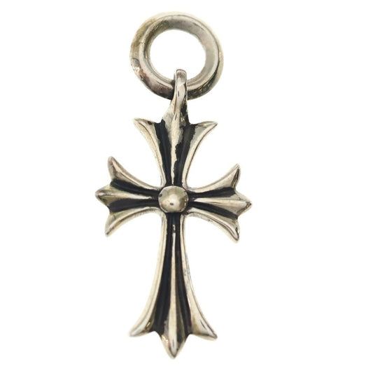 Chrome Hearts Tiny CH Cross Charm Pendant Silver