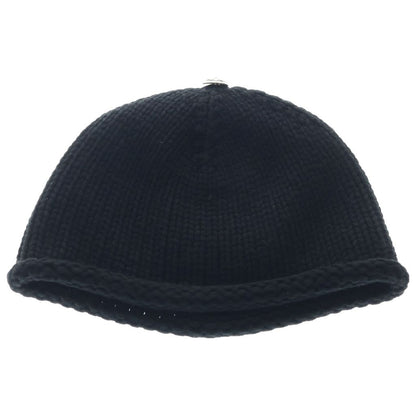 Chrome Hearts Beanie Cash Cross Patch Cashmere with Black — view 2