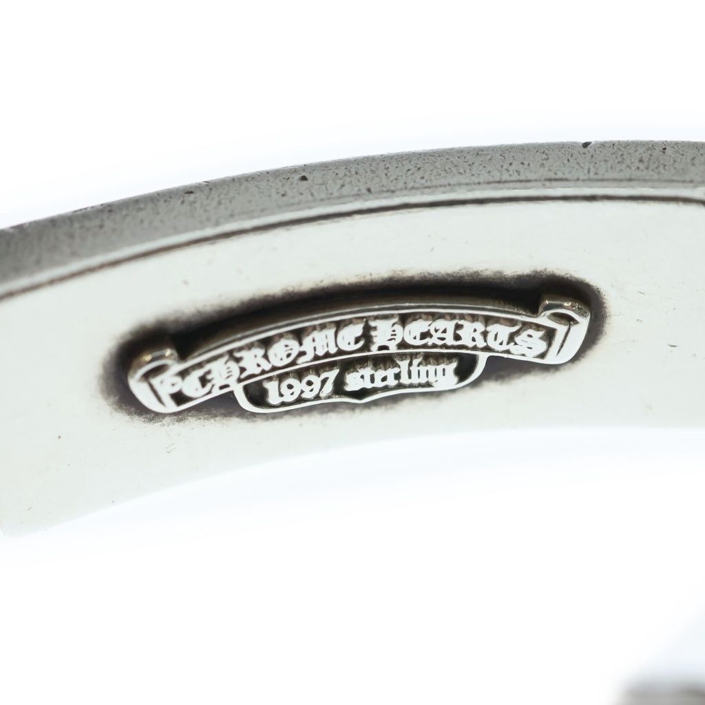 Chrome Hearts ID Floral Crs ID Fancy Link Bracelet Silver — view 5