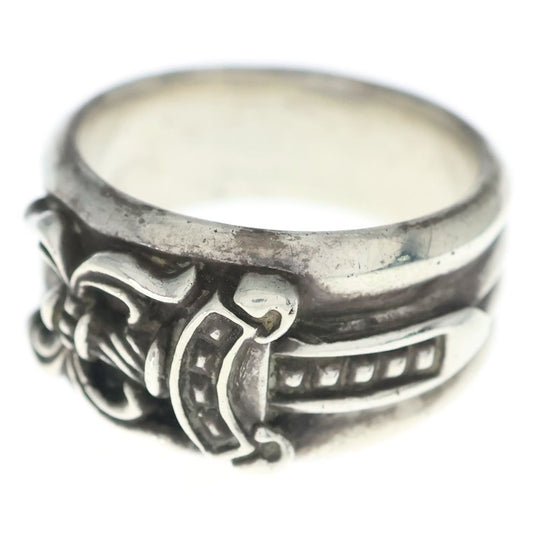 Chrome Hearts Dagger Ring Silver