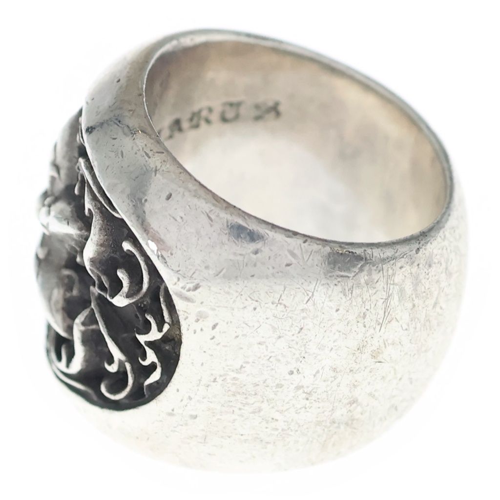 Chrome Hearts Clssc Oval Star Classic Ring Silver — view 4