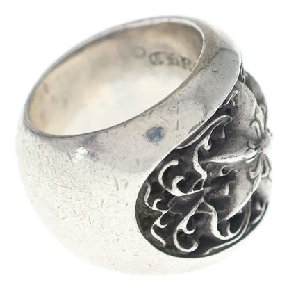 Chrome Hearts Clssc Oval Star Classic Ring Silver — view 3