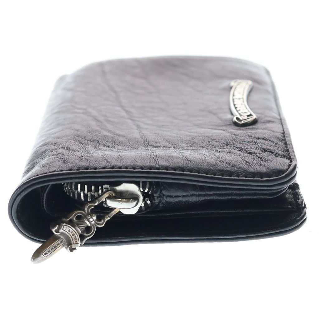 Chrome Hearts Joey Leather Wallet Black — view 3