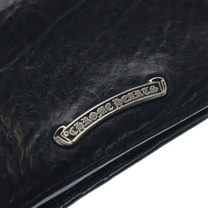 Chrome Hearts Joey Leather Wallet Black — view 4