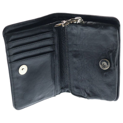 Chrome Hearts Joey Leather Wallet Black — view 6
