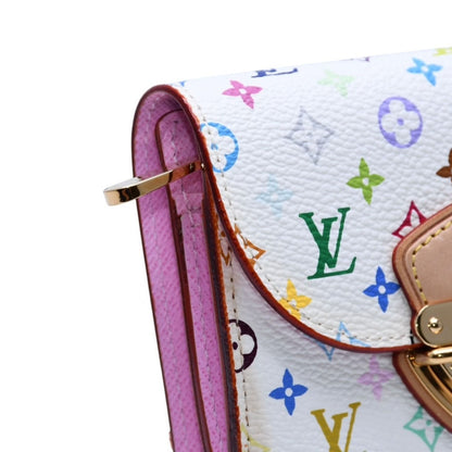 Louis Vuitton Portefeuille Koala Trifold Wallet Monogram Multicolor White — view 5