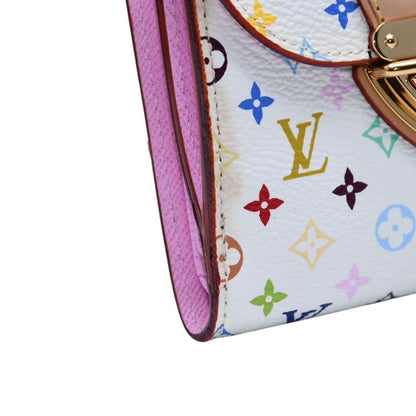 Louis Vuitton Portefeuille Koala Trifold Wallet Monogram Multicolor White — view 6
