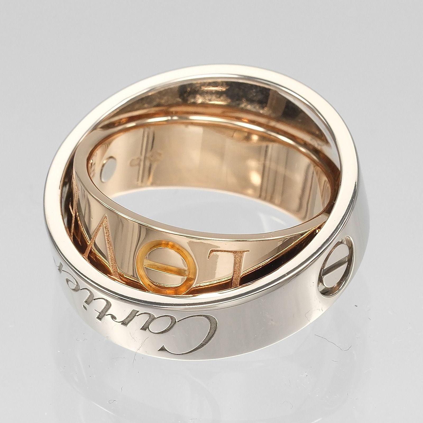 Cartier Sea Cles Love Gold Ring — view 5