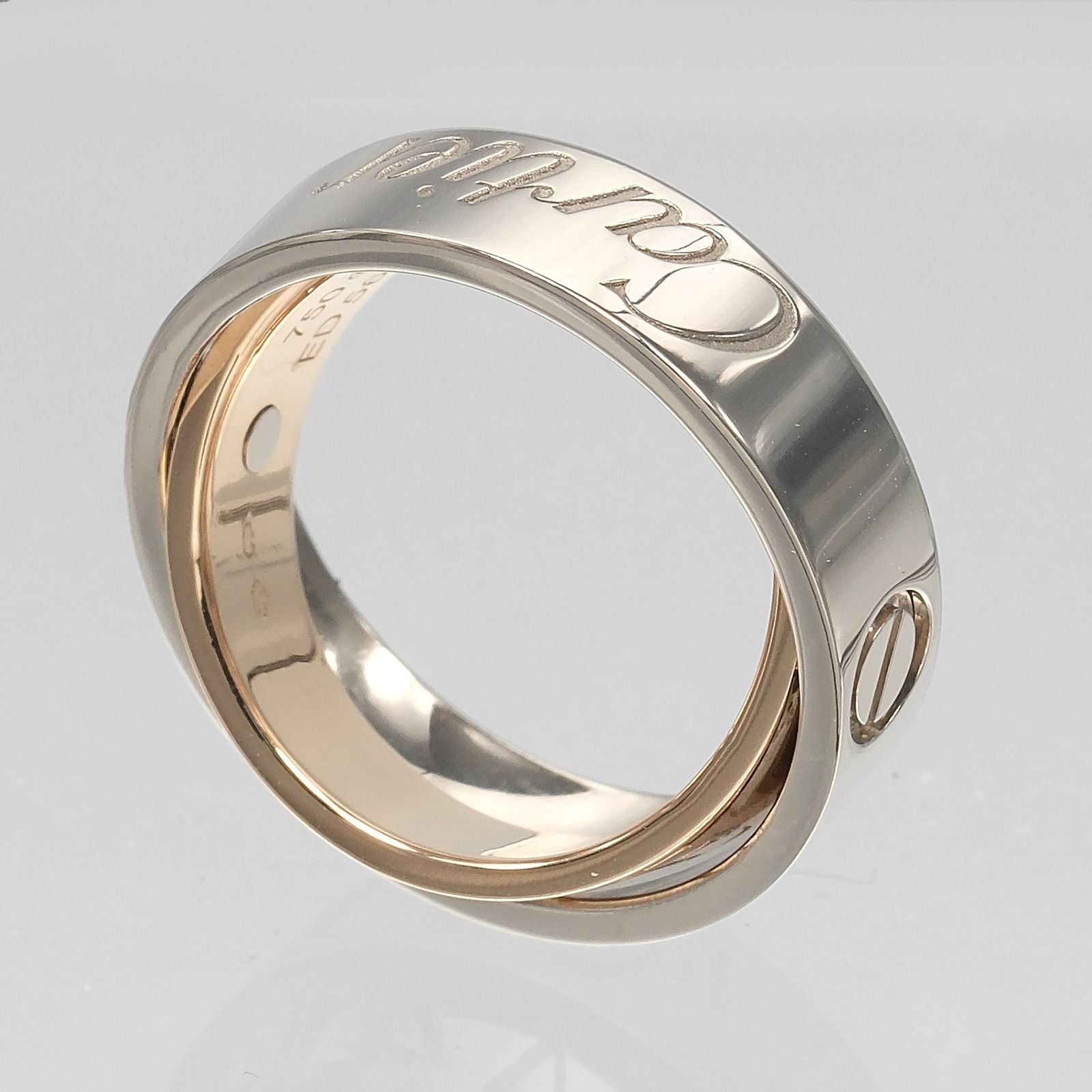 Cartier Sea Cles Love Gold Ring — view 3