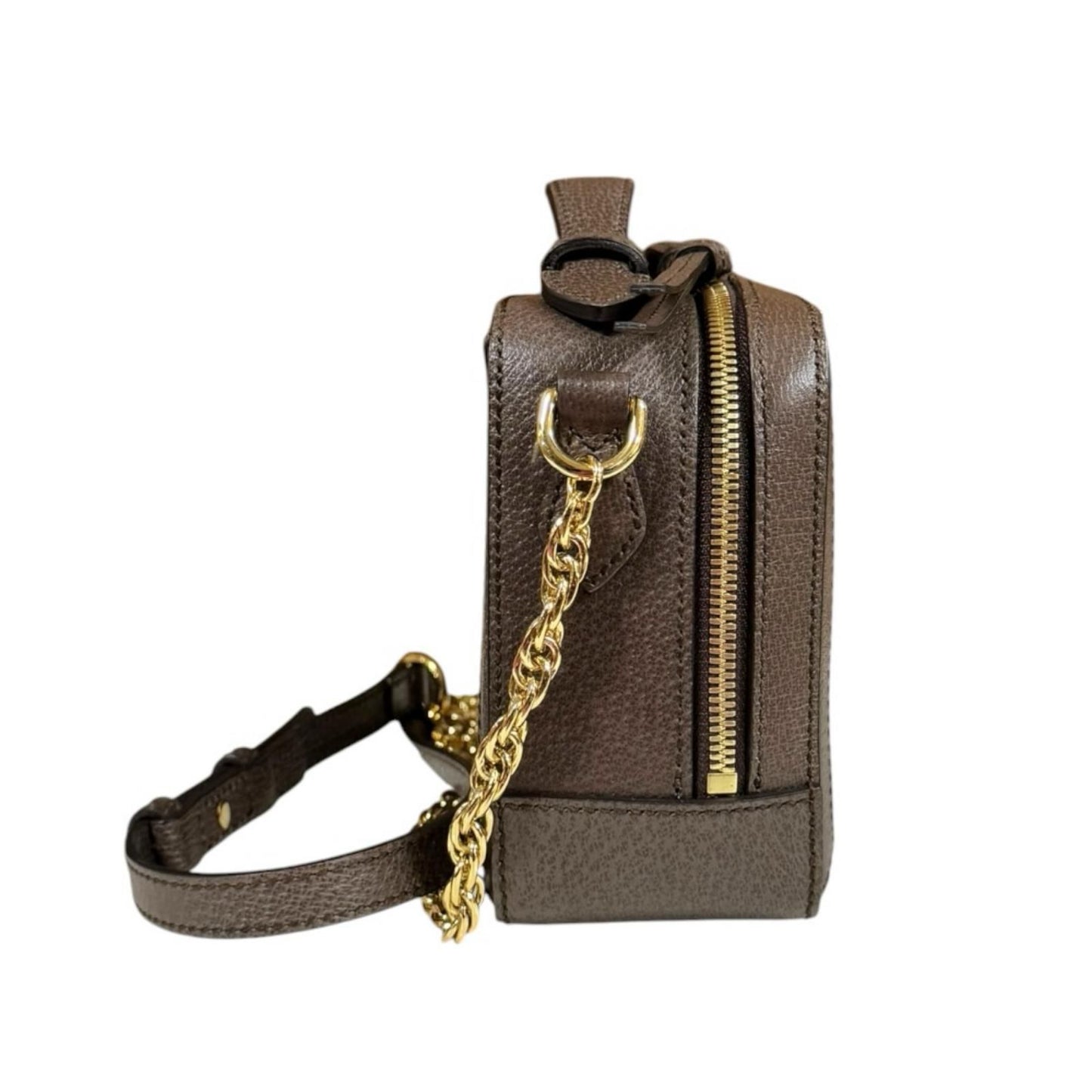 Gucci Mini Ophidia Shoulder Bag GG Supreme Canvas Beige — view 4