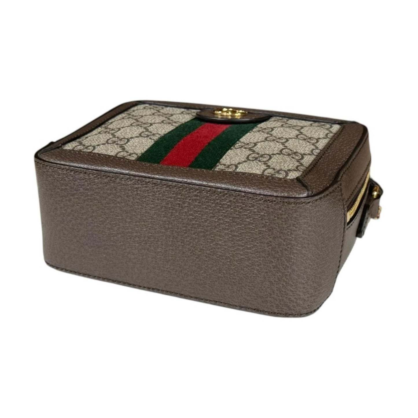 Gucci Mini Ophidia Shoulder Bag GG Supreme Canvas Beige — view 5