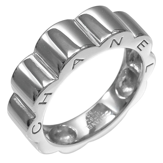 Chanel Profile Camellia White Gold Ring