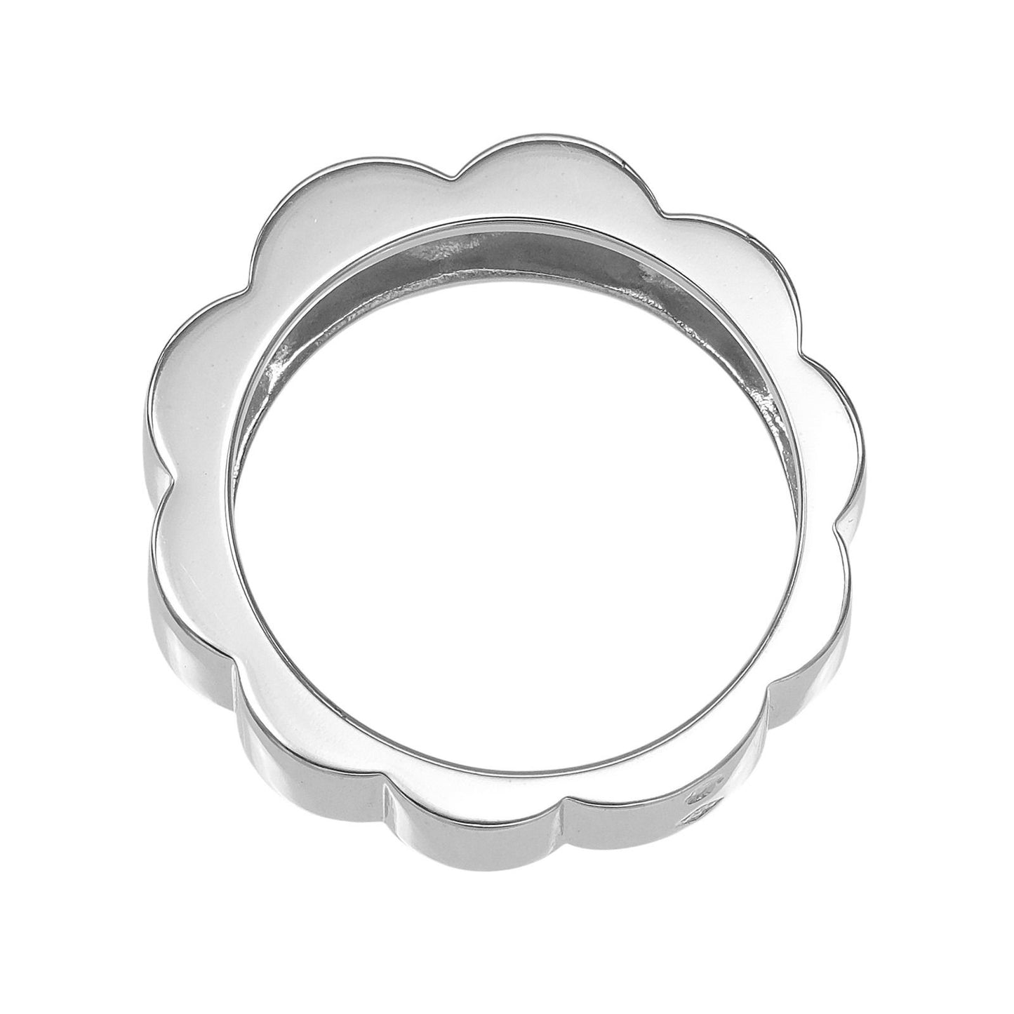 Chanel Profile Camellia White Gold Ring — view 8