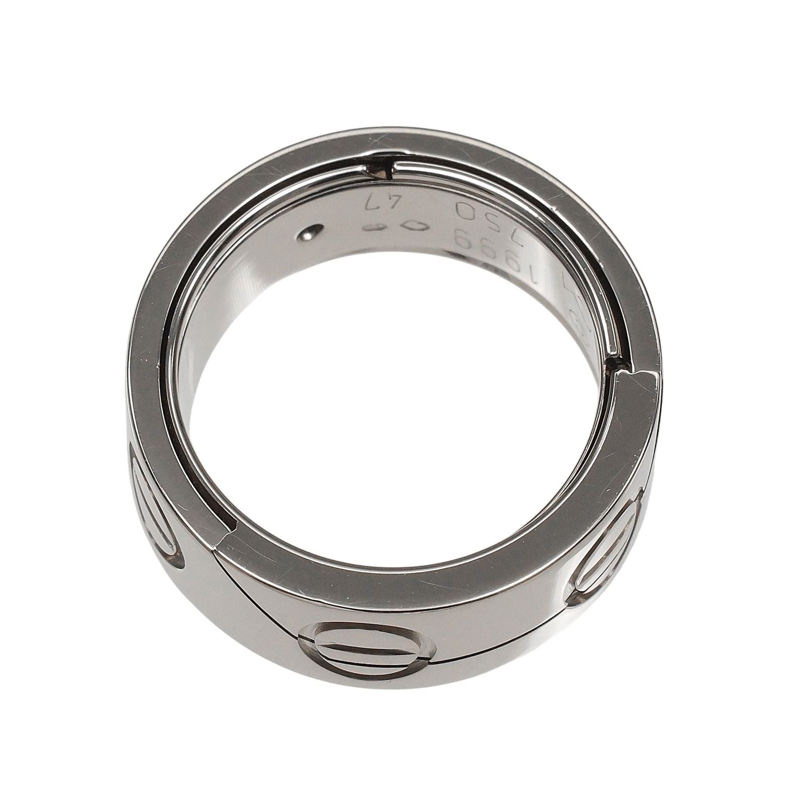 Cartier Astro Love White Gold Ring — view 8