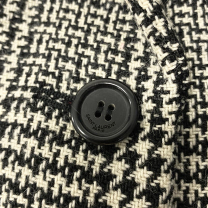 Saint Laurent Paris Sanro Run Tweet jacket Longjacket Double Breasted Glen — view 8