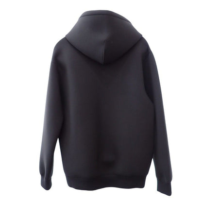 Gucci Embroidered Jersey Hooded Sweatshirt Shirt XL Hoodie Rayon Black — view 2