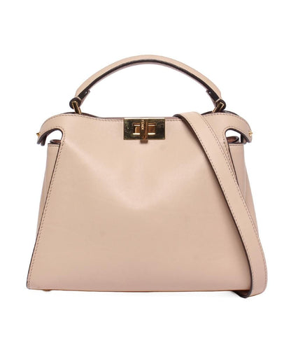 Fendi 2-Way Shoulder Bag Crossbody Peekaboo Essential