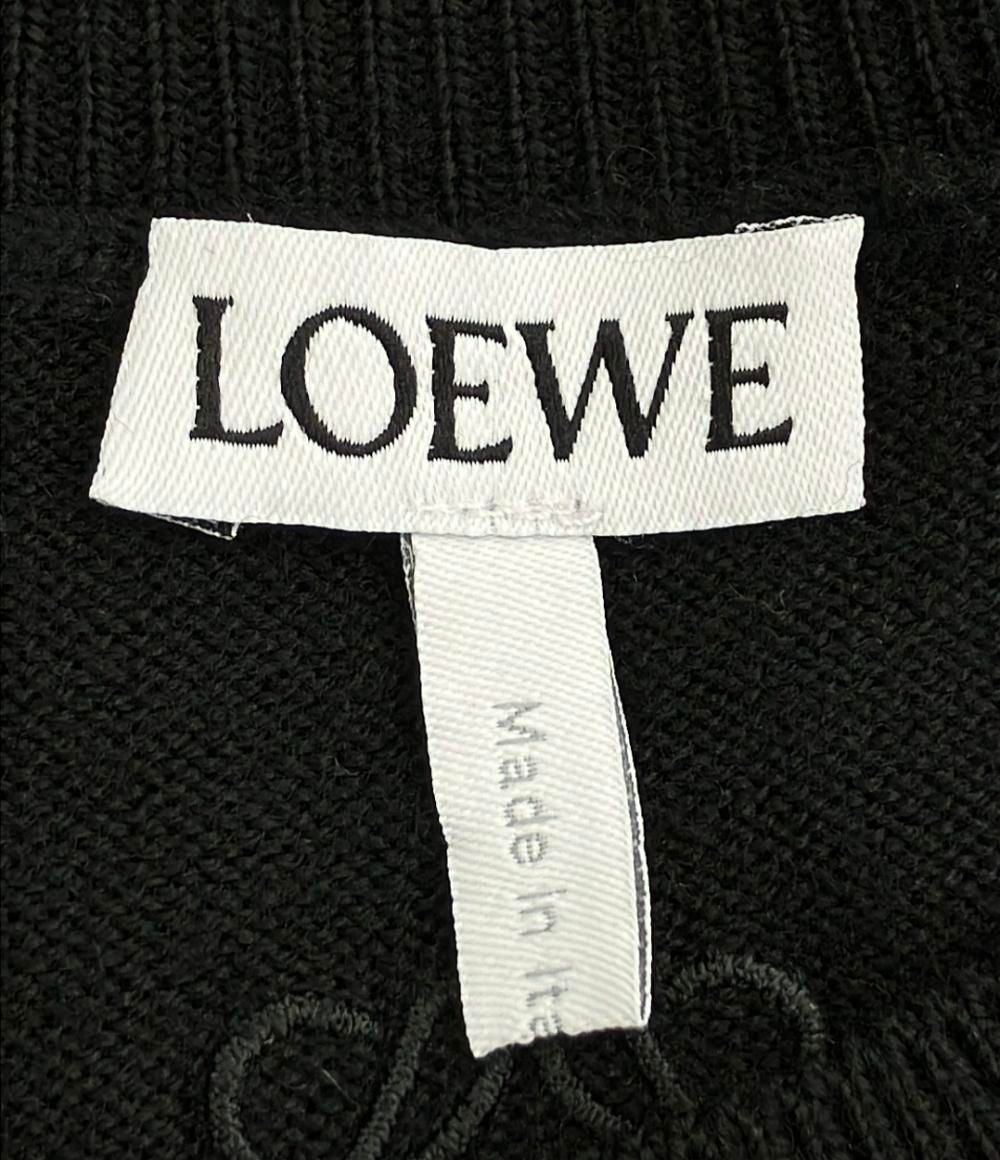 Loewe Glove Sleeve Striped Wool Sweater XS — view 3