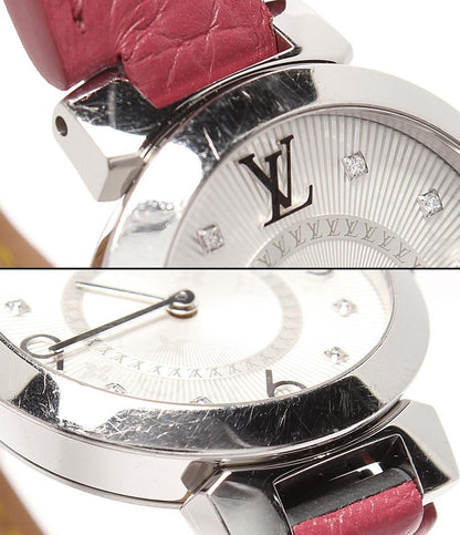 Louis Vuitton Watch Tambour Slim PM Quartz Silver — view 7