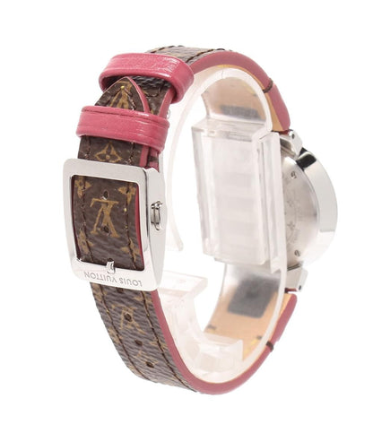 Louis Vuitton Watch Tambour Slim PM Quartz Silver — view 3