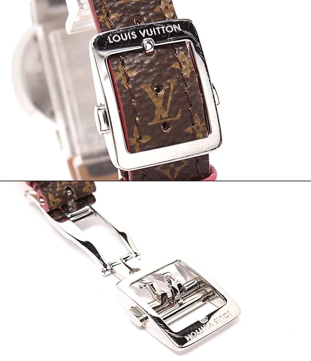 Louis Vuitton Watch Tambour Slim PM Quartz Silver — view 8