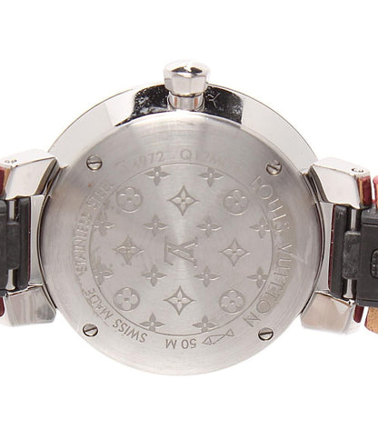 Louis Vuitton Watch Tambour Slim PM Quartz Silver — view 4