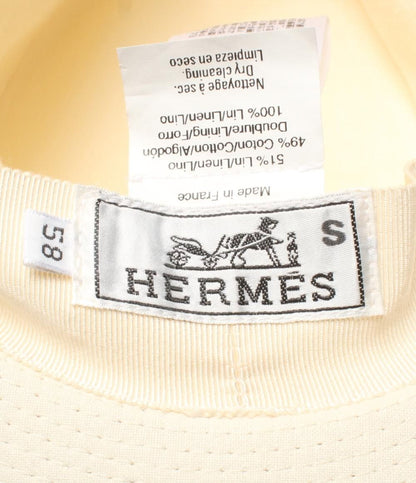 Hermes Hat 58 Hats White — view 5